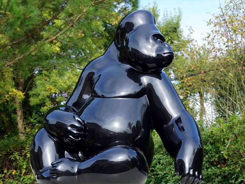 Statue gorille extérieur