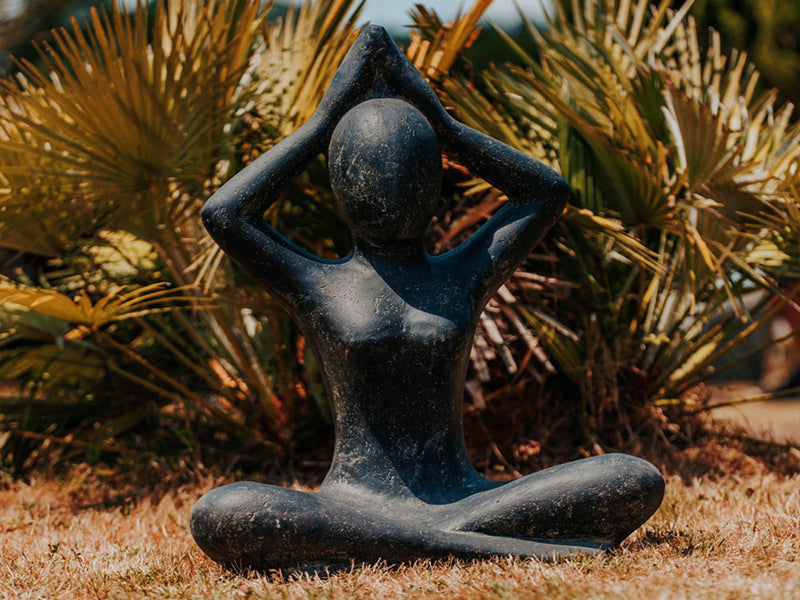 Statue humain yoga