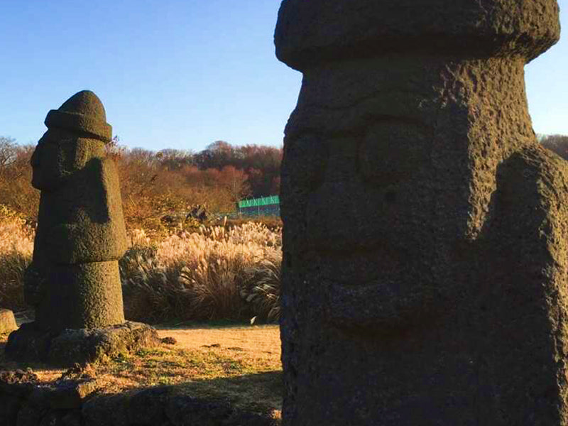 Statue mystérieuse de l'Île de Jeju