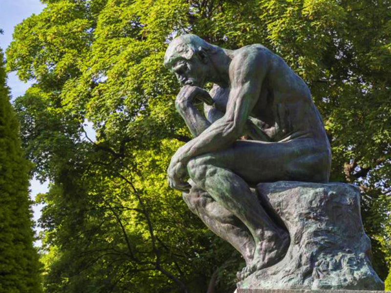 Statue penseur de Rodin