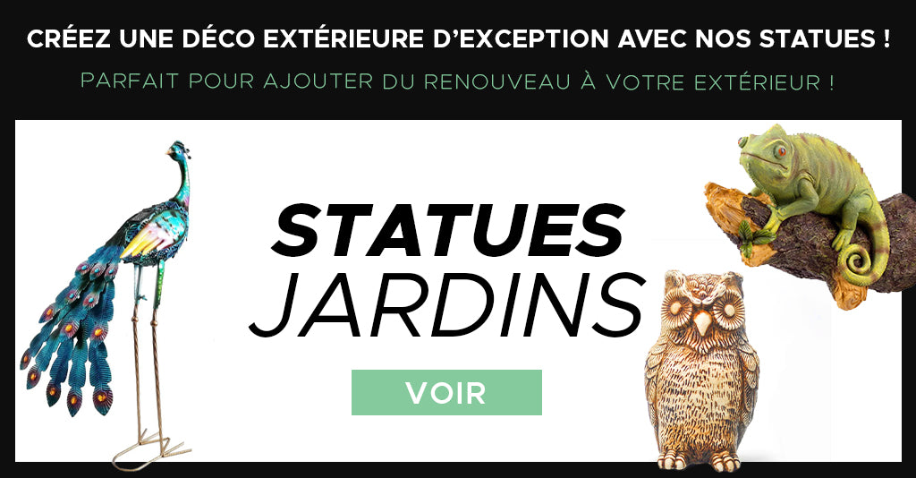 Statues jardin