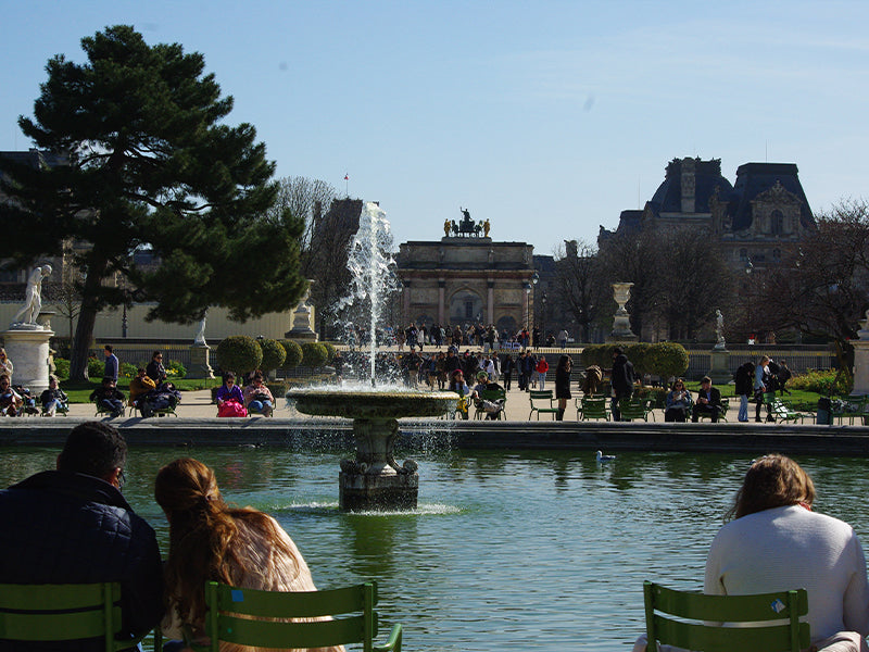 jardin des Tuileries paysage