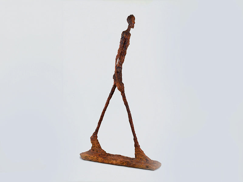 l'homme qui marche statue de Alberto Giacometti