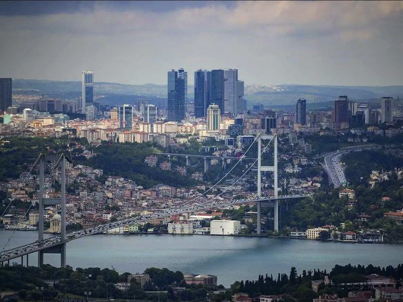 vue sur la ville de Turquie