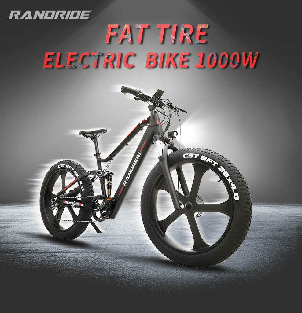 fat tire electric bike 1000w