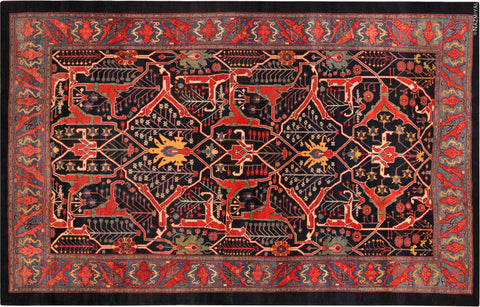 Antique Persian Bidjar Rug