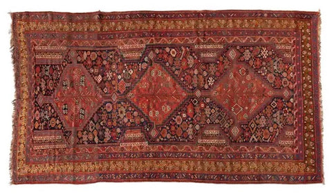 Antique Khamseh Rug