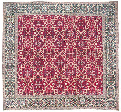 Mughal Millefleurs "Star-Lattice" Carpe