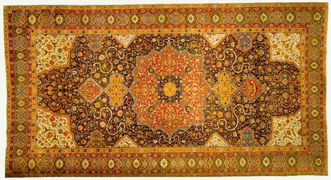 Rothschild Tabriz Medallion Carpet