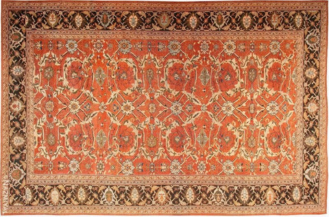 Persian Sultanabad Rug in the Queen of England’s country retreat