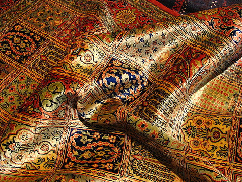 High Quality silk rug