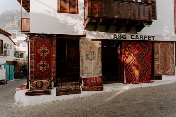 A rug store in Turkey