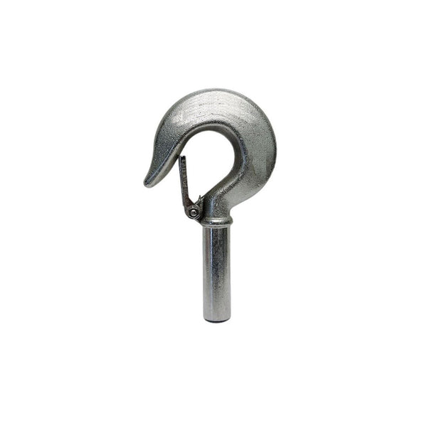 Marine 7/8 Threaded Shank Hook Drop Forged Hook 2,500 Lb WLL Stainless  Steel