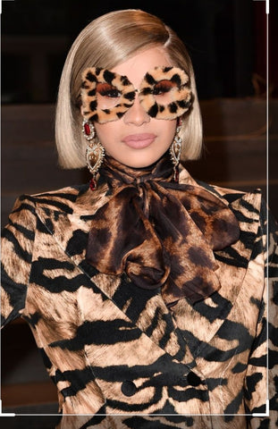 Cardi B in Dolce ensemble - head to toe - Photo: Pintrest.com