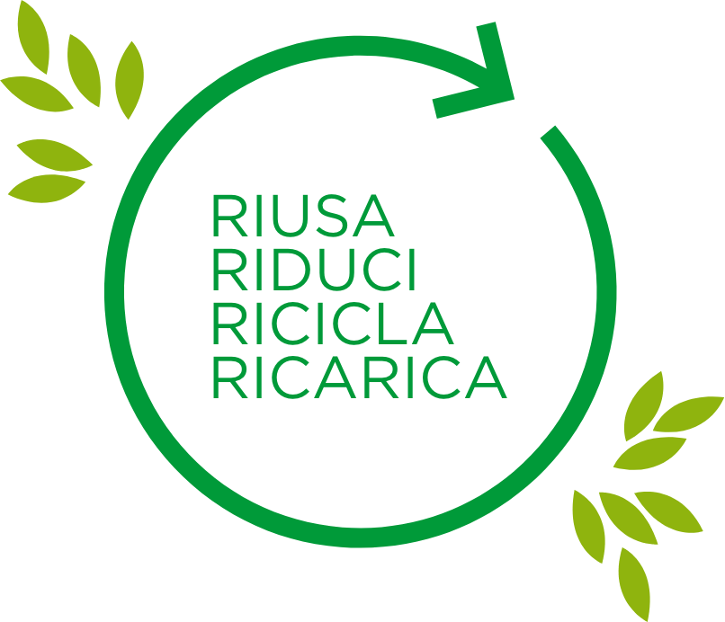 Riusa, riduci, ricicla e ricarica