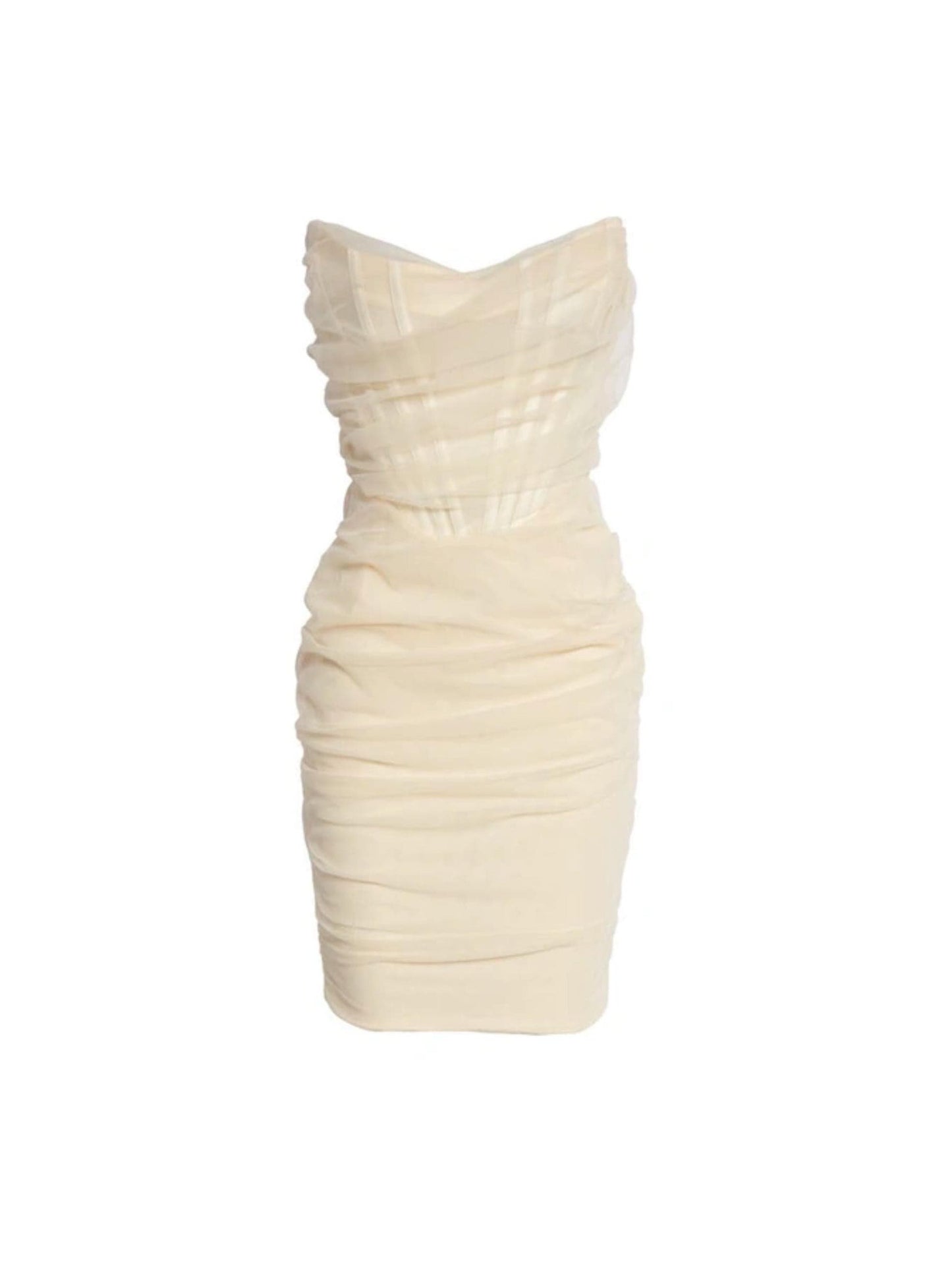 Leila Dress in Ivory – Bipty