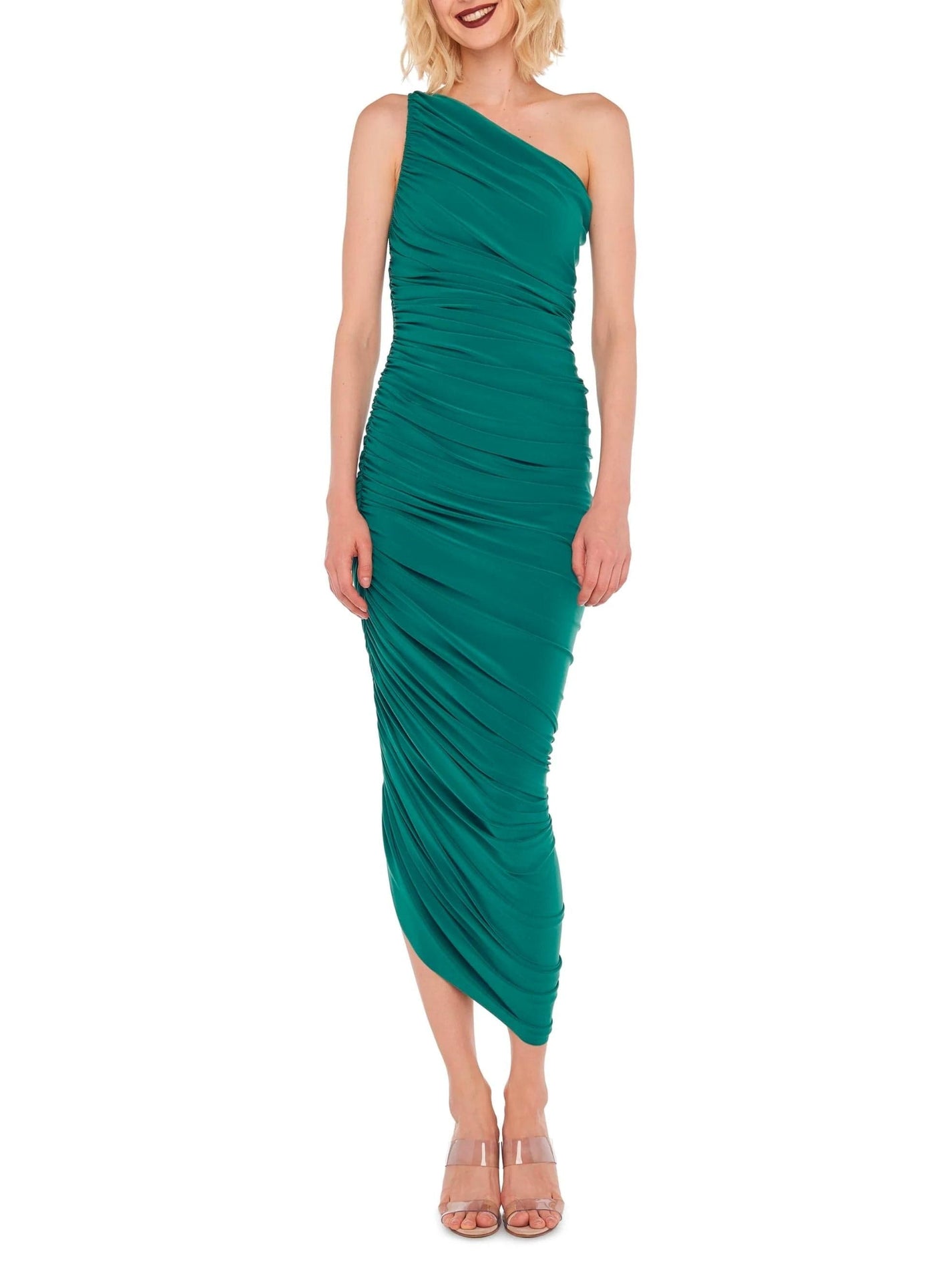Diana Gown in Mountain Green – Bipty