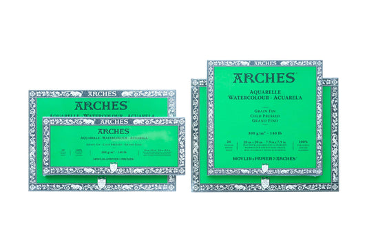 Make an Arches Watercolor Block for $6