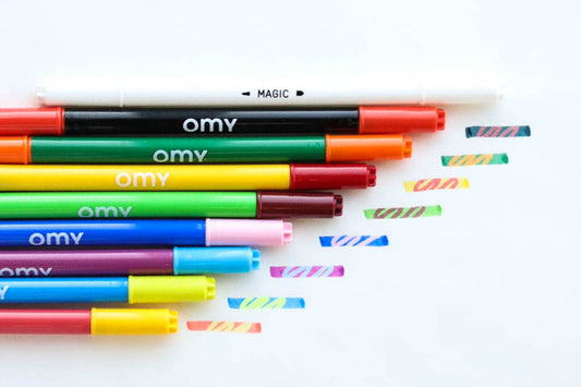 9 Neon Felt Pens  OMY – Brave + Kind Bookshop