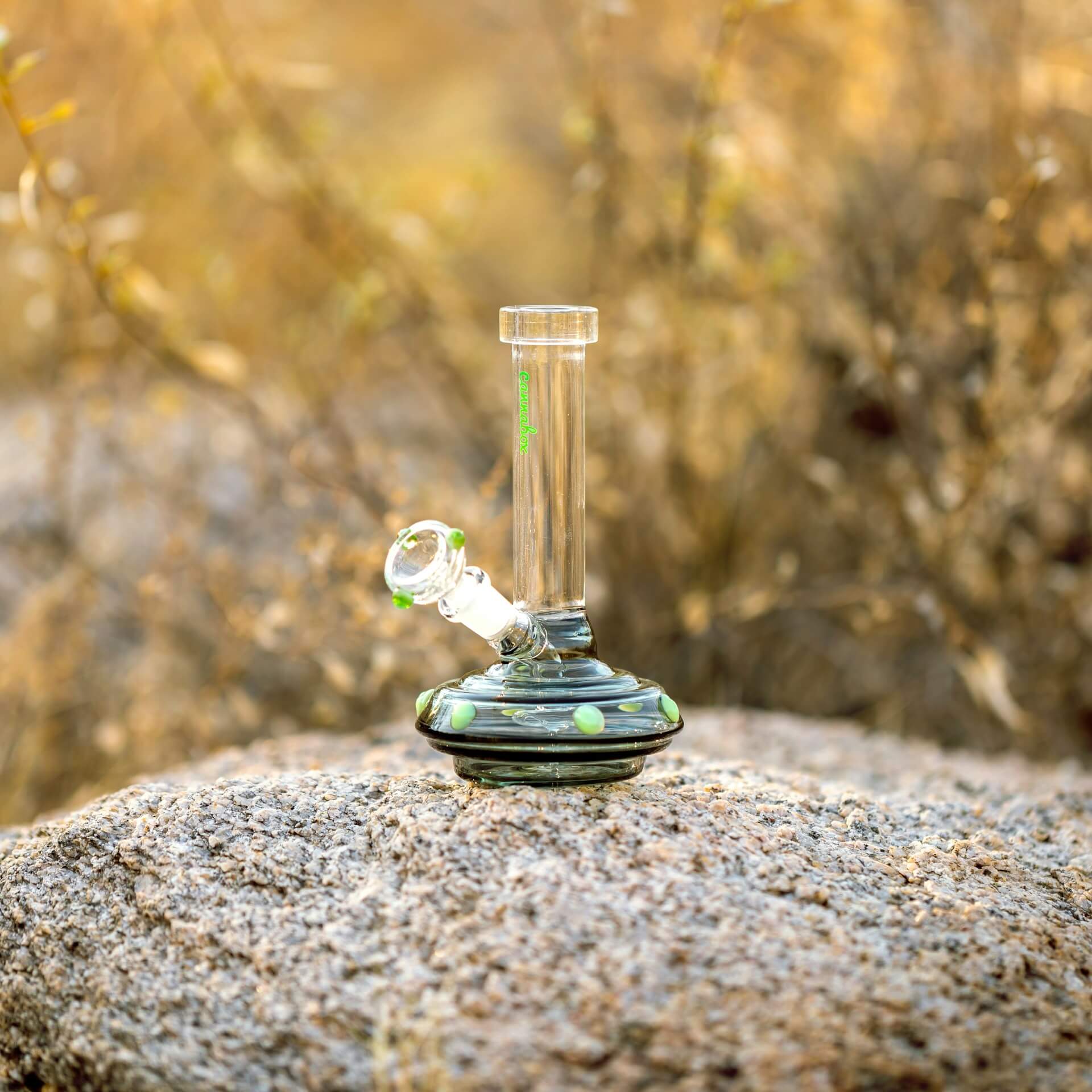 Bong for learning how to pack a bowl