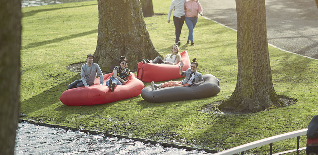 Fatboy Lamzac inflatable bean bag chair