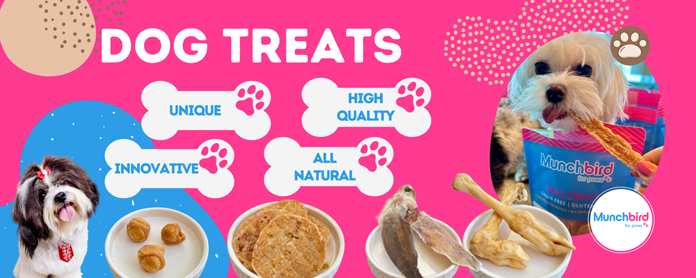 Munchbird Dog Treats. Unique, High Quality, Innovative, All Natural