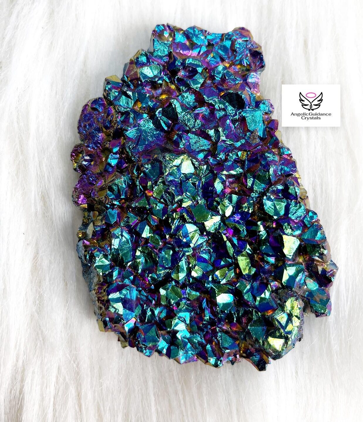 Titanium Aura Quartz Spiritual Meaning Healing Properties and Powers