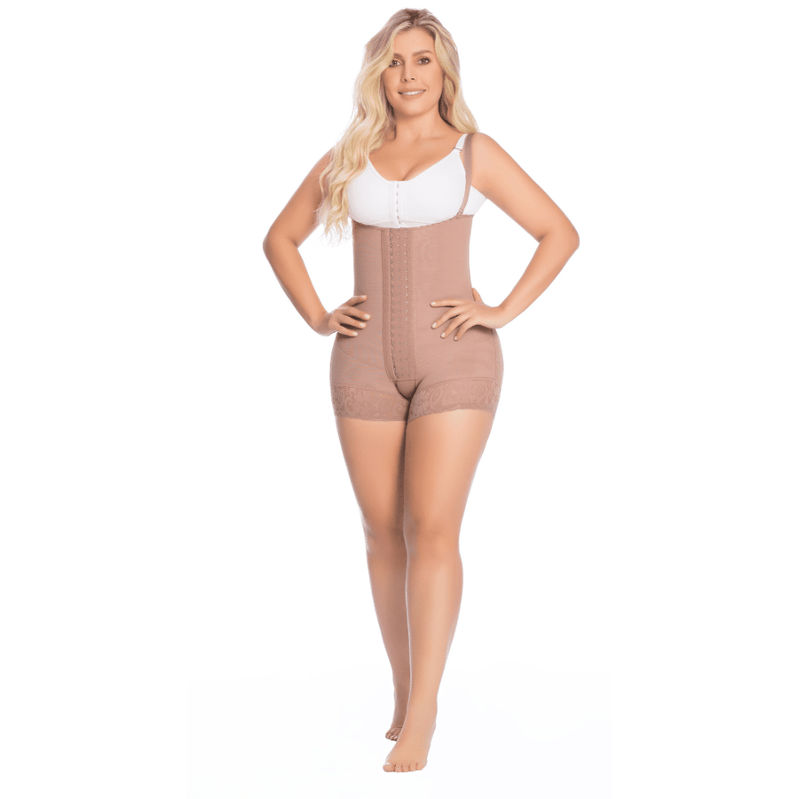 09173 Abdominal Girdle With Front Suspenders – The Pink Room Shapewear