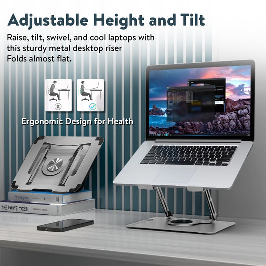 Rise-Up Ergonomic Laptop & Tablet Elevation Stand UM1083 – UltraProlink