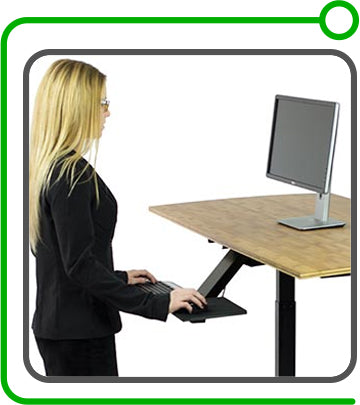 Uncaged Ergonomics KT3 Adjustable Keyboard Stand - Raise Keyboards