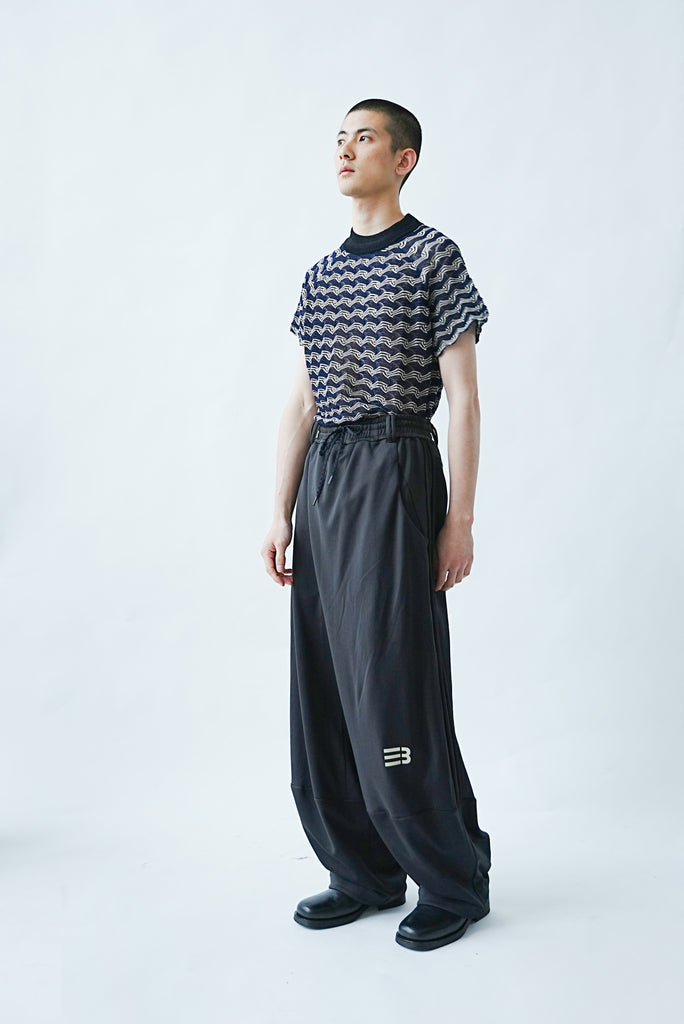 NAMESAKE SS23 LAMMAR CARROT WIDE TROUSERS