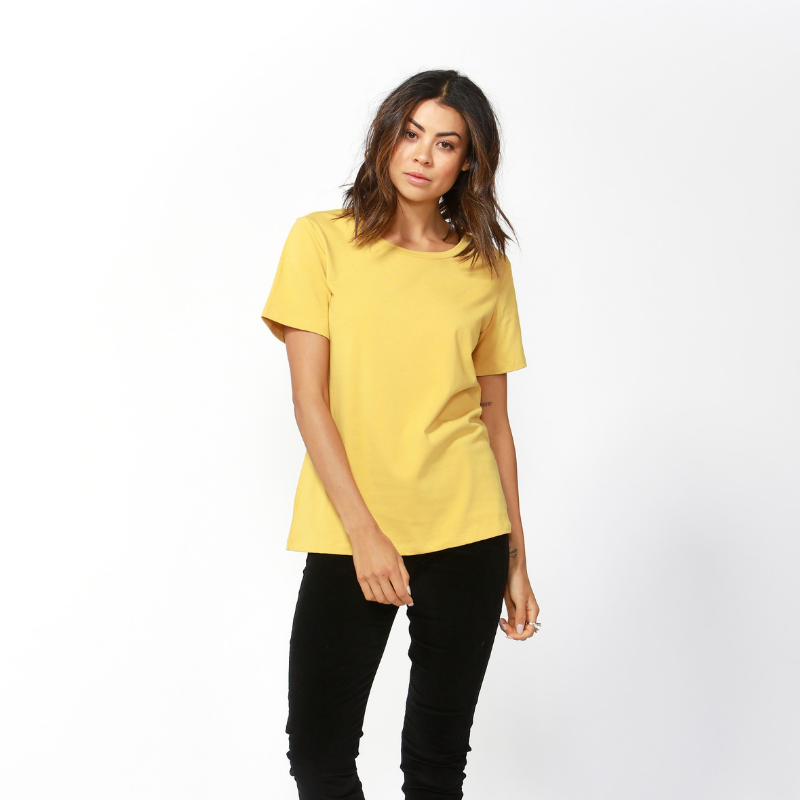 Cara Tee Mustard