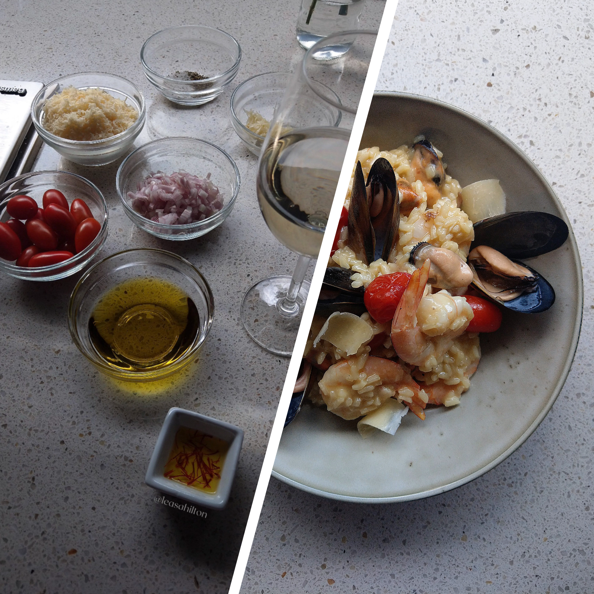 SEAFOOD RISOTTO BLOG RECIPE BY LEASA HILTON