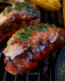 Grilling Lobster Leasa Hilton