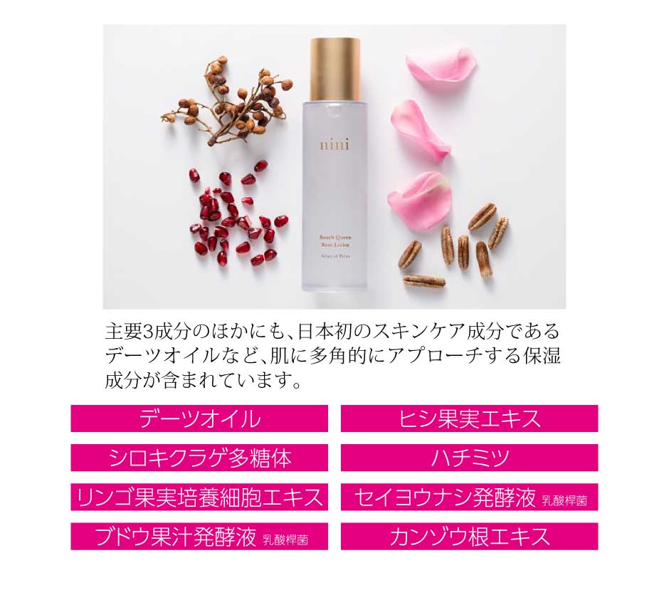 東和バイオ　nini バネ クイーン ローズローション Baneh Queen Rose Lotion