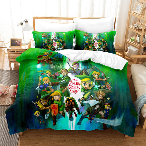 Zelda Link Evolution Bedding