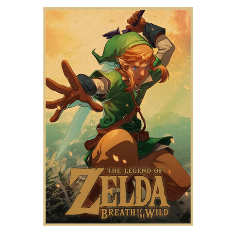 The Legend of Zelda Link Unleashed Poster 61x91.5cm