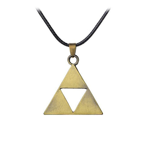 Collier Triforce Necklace Doré