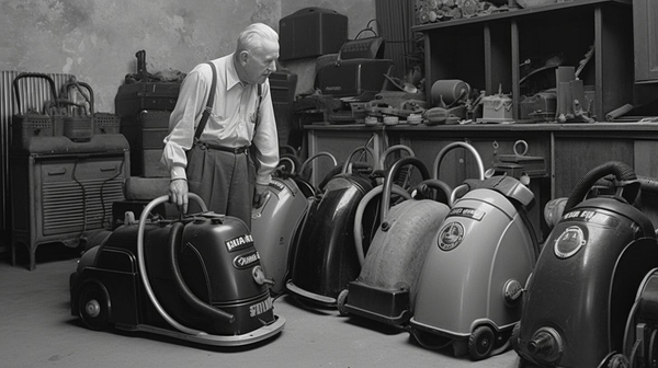 first vacuum cleaner