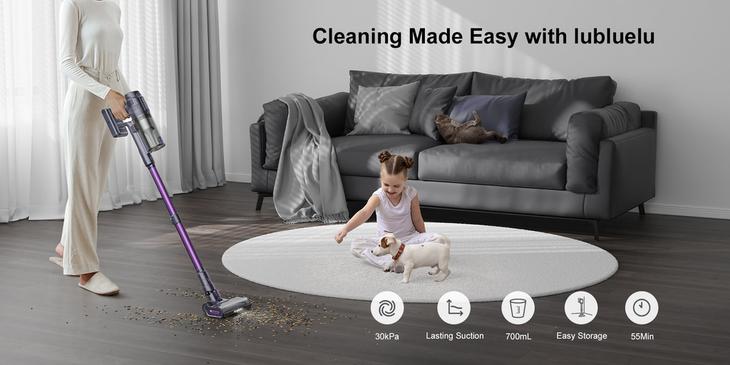 lubluelu Cordless Vacuum