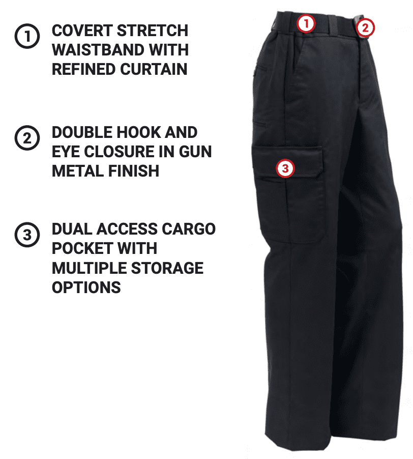 Elbeco Women's Navy Tek3 4-Pocket Domestic Pants - Clothing & Accessories
