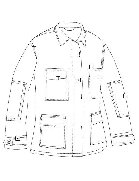 TRU-SPEC BDU Coat - Clothing & Accessories