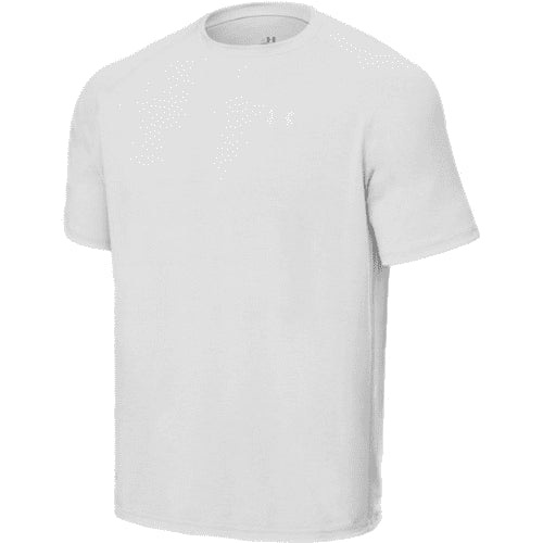 Under Armour UA Tech Reflective Short Sleeved T-Shirt, White / Reflective