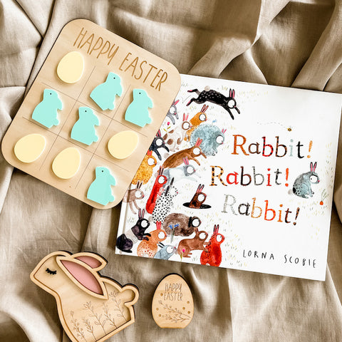 Easter Children's Book Idea - Rabbit Rabbit Rabbit by Lorna Scobie