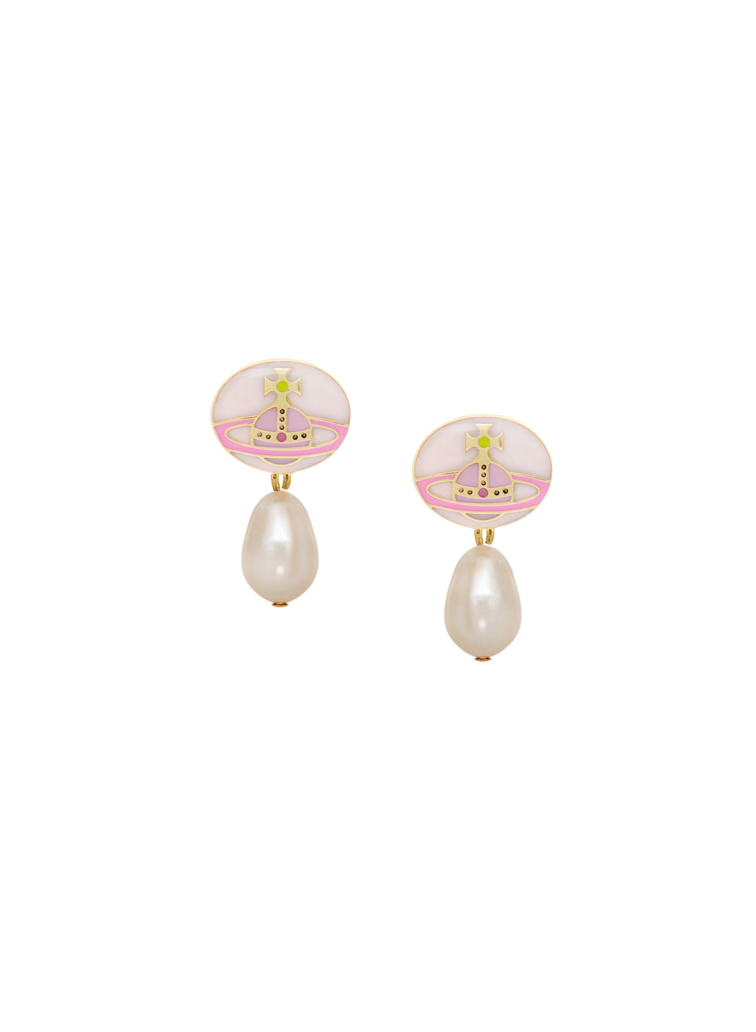 Loelia Drop Earrings - Gold/Creamrose - 62020143-02R525-IM – Sarah