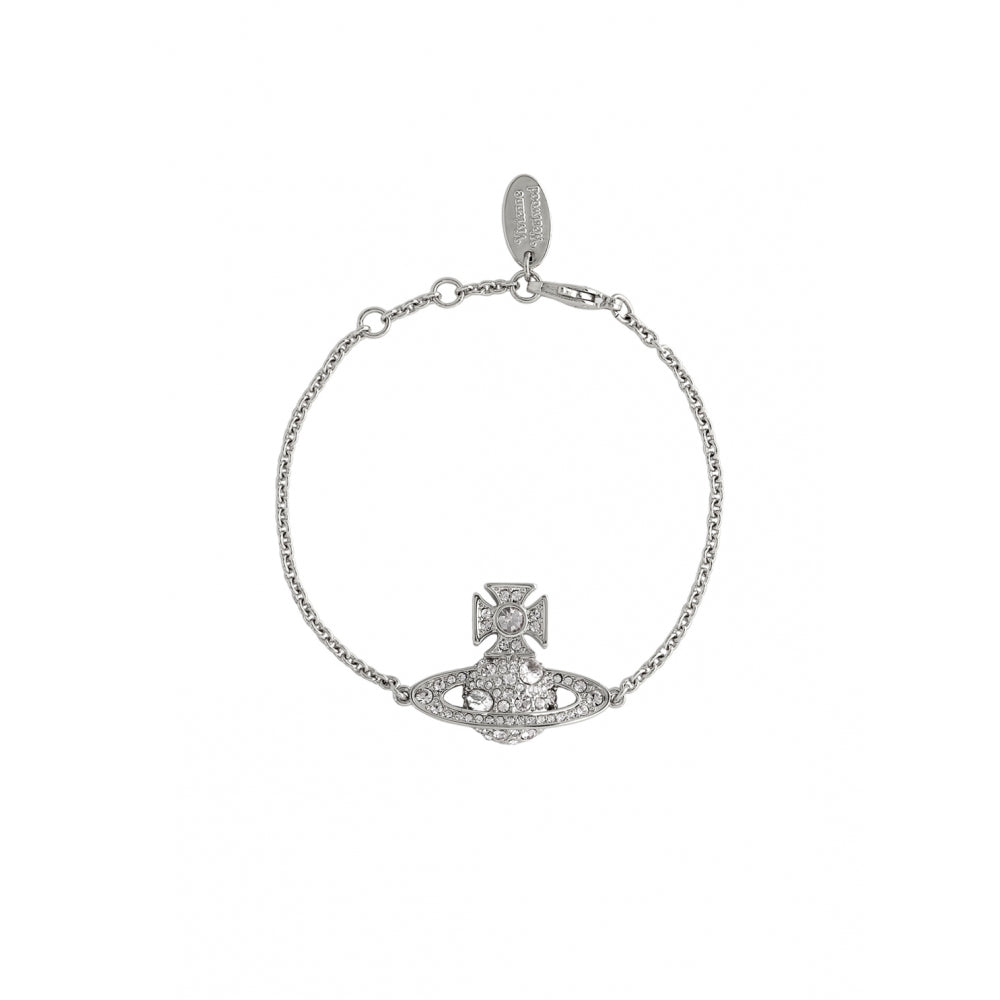 Vivienne Westwood MINI BAS RELIEF BRACELET Bracelet  Silver-coloured/white/silver-coloured