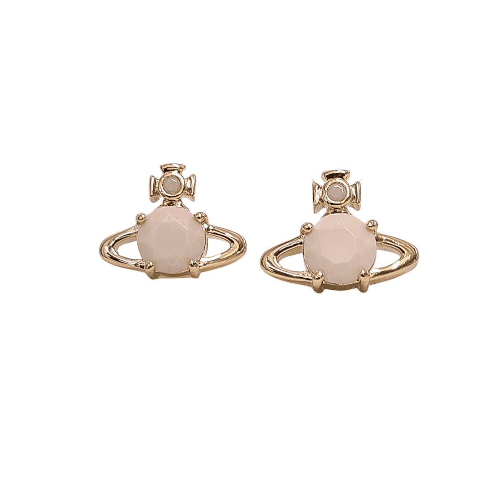 Reina Earrings - Gold/Cream - 62010070-02R104-SM – Sarah Layton