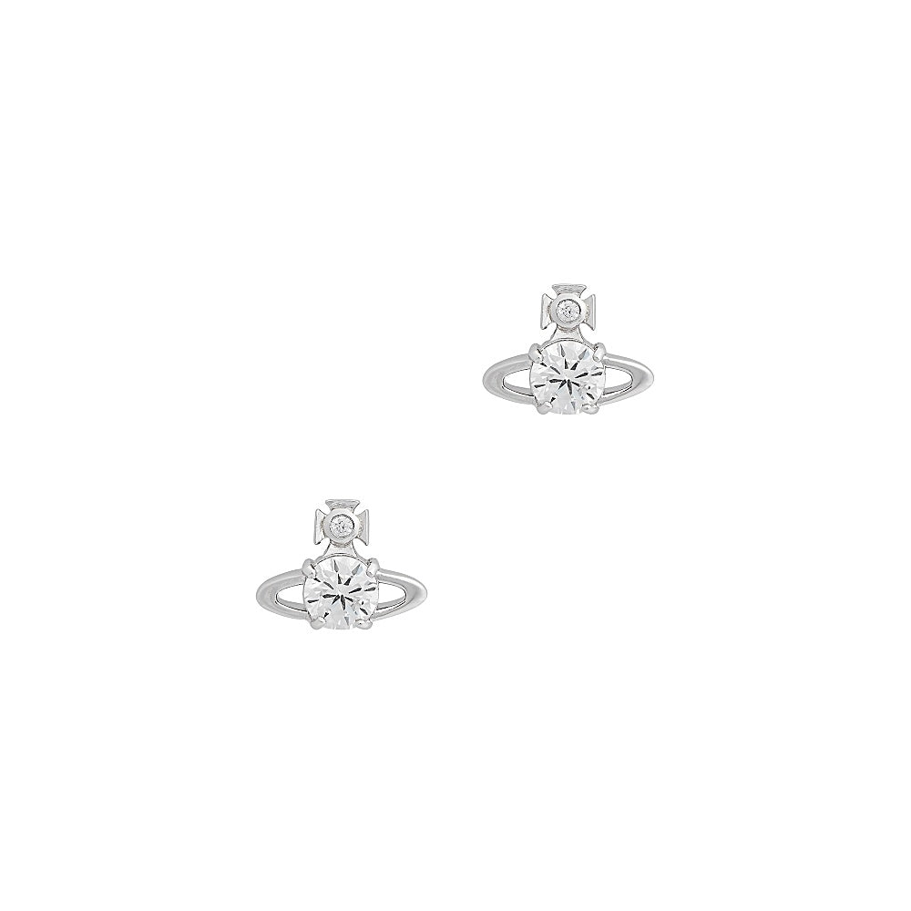 Reina Earrings - Rhodium - 62010070-W106-SM – Sarah Layton