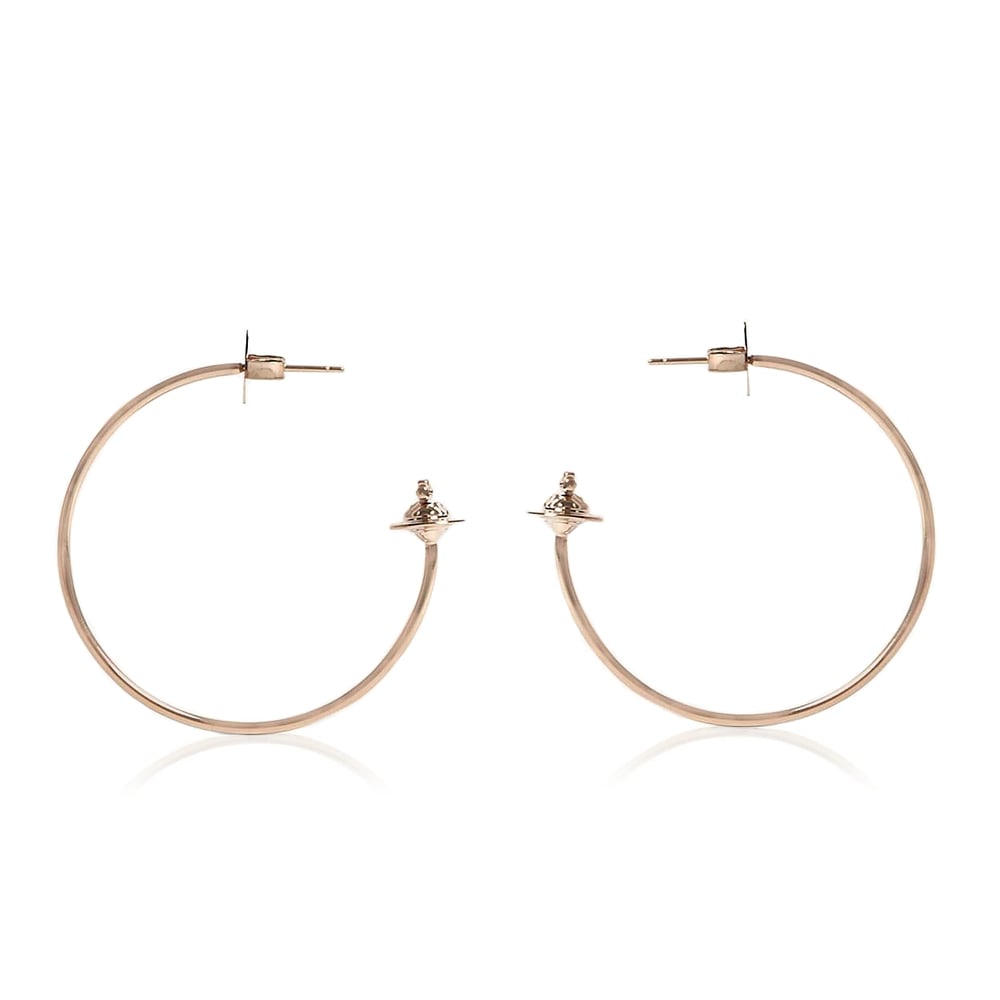 Vivienne Westwood Rosemary Hoop Earrings - Rose Gold ~ BE1519/3