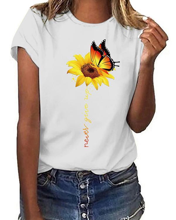 free-shipping- printed-round-neck-cotton-blend-short-sleeve-shirts-&-tops-202495033947